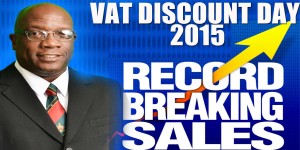 RECORD breaking VAT sales