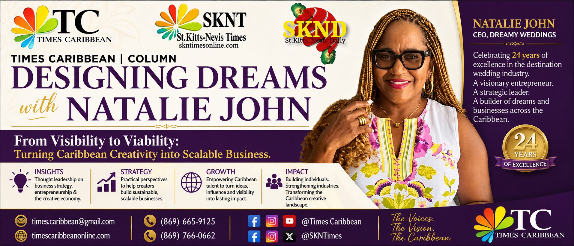 DESIGNING DREAMS WITH NATALIE JOHN-From Visibility to Viability: Turning Caribbean Creativity into Scalable Business