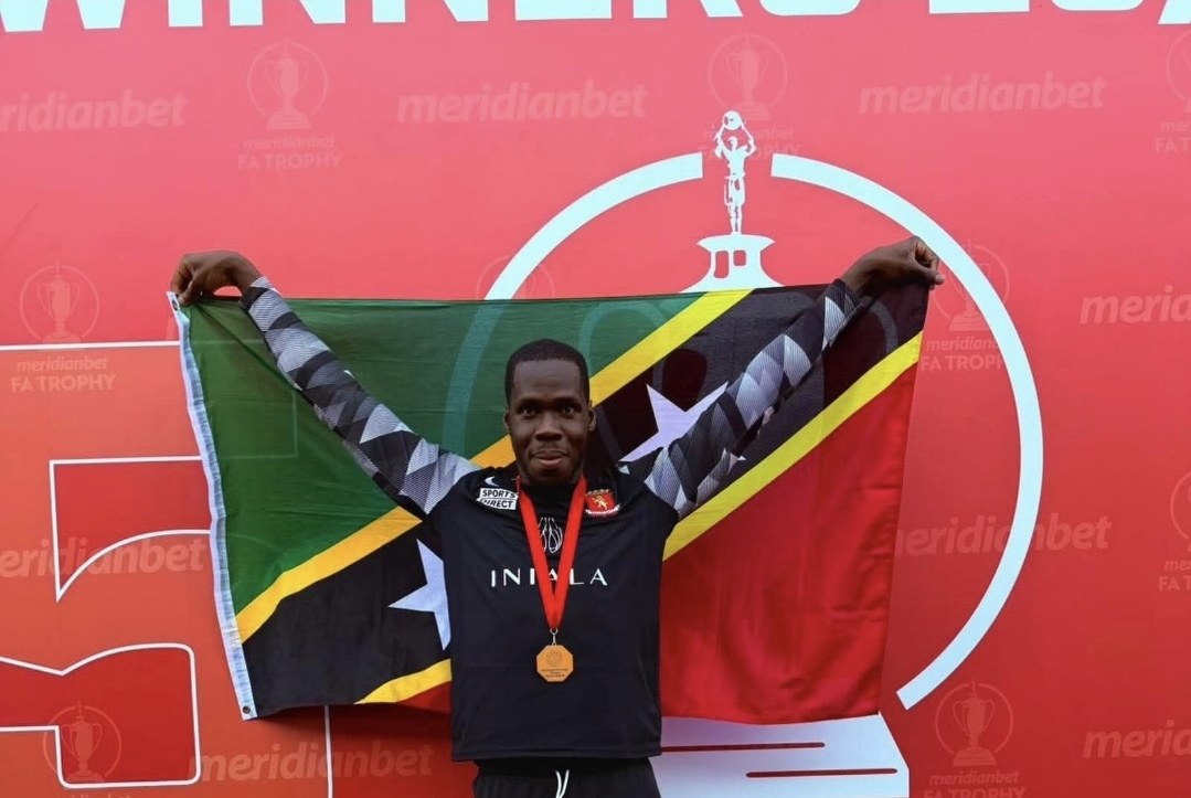 ST. KITTS AND NEVIS TEAM CAPTAIN JULANI ARCHIBALD LIFTS MALTESE FA TROPHY AS VALLETTA FC BOOK EUROPEAN QUALIFICATION