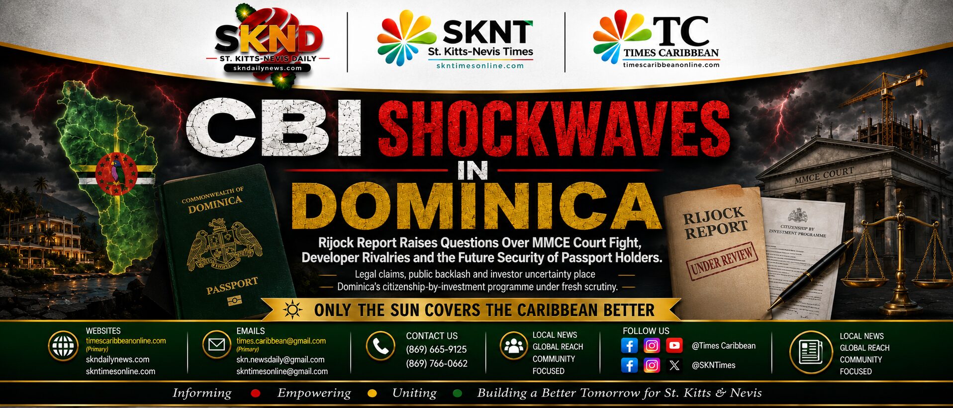 CBI Shockwaves in Dominica: Rijock Report Raises Questions Over MMCE Court Fight, Developer Rivalries and the Future Security of Passport Holders