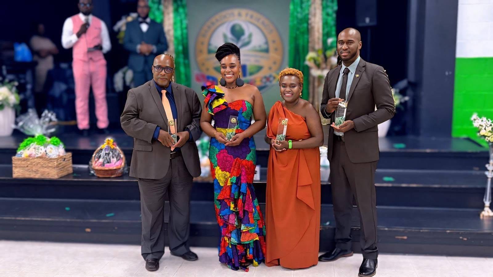 Nevisian Songbird Abena Amory Honoured with “Making Your Country Proud Award” at EnVogue Gala
