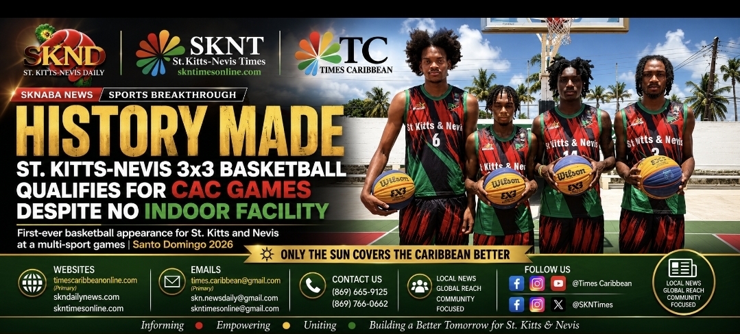 HISTORY WITHOUT A HOME: St. Kitts and Nevis Basketball Qualifies for CAC Games Despite No Indoor Facility