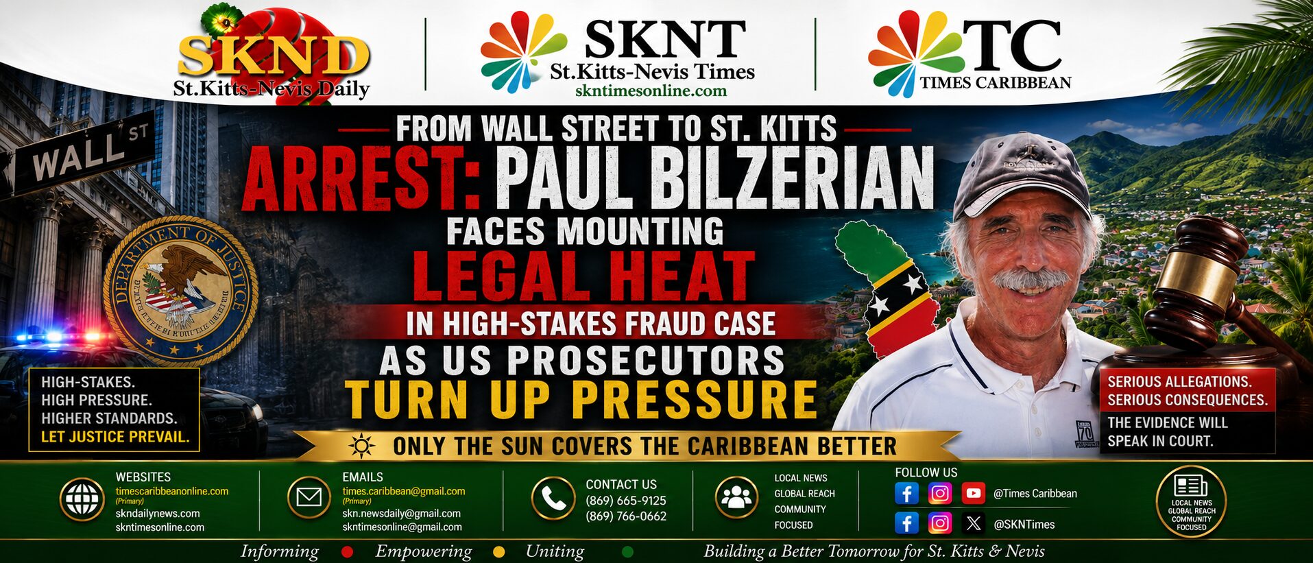 From Wall Street to St. Kitts Arrest: SKN Citizen Paul Bilzerian Faces Mounting Legal Heat in High-Stakes Fraud Case as US Prosecutors Turn Up Pressure